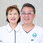 折茂賢一郎院長、折茂則子さん おりも総合クリニック
