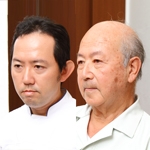 川崎次雄理事長、川崎雄一院長