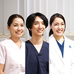 今泉知里先生、魚住知美先生、魚住芳史先生 魚住総合クリニック