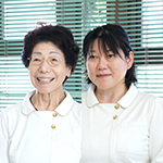 盛島美智子院長、浅野聖子副院長 盛島歯科医院
