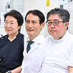 丸山達也院長、宮澤典子先生、近藤宏明先生 東新宿クリニック
