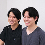 中野誠貴院長、中野晃仁副院長 三国デュオ歯科・おとなこども矯正歯科・美容皮膚科