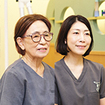 石井コズエ院長、窪野美乃先生 石井こどもの歯科