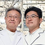 岡本俊彦院長、岡本俊紀副院長 中村橋眼科医院
