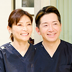 西山英史院長、西山純加副院長 西山デンタルオフィス