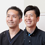 山田大樹院長、黒田章也さん えこだ駅前 山田整形外科