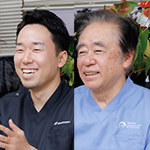 加来敏男院長、加来涼太副院長 医療法人 加来歯科