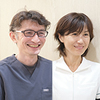 飯野真樹院長、飯野久子さん 下北沢チャームデンタルクリニック