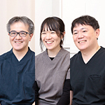 鈴木敦理事長、鈴木太院長、伊藤緑先生 阿佐谷すずき診療所