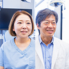 平島智秀理事長、水谷鮎子院長 新宿パークタワー歯科