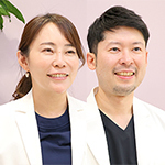 木嶋晶子理事長、松澤惇院長 SUHADA CLINIC きじま皮フ科逆瀬川本院