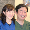 矢部陽典院長、矢部裕子副院長 Y&Y歯科クリニック