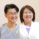 森元 英周 院長、森元 真梨子 副院長