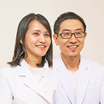 大島衣里子院長、王聡副院長 おおしま糖尿病・甲状腺クリニック