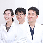 田中孝幸院長、西郡真理奈副院長、頃安英毅副院長 杉浦医院