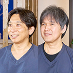 本庄友行院長、山東功佳先生 本庄医院