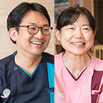 林 裕美子 院長、藤井 秀一 先生