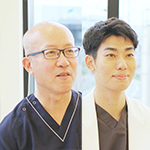 清水真院長、田中宏茂先生 整形外科星田クリニック