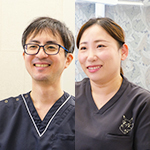 高橋智世先生、高橋淳一先生 にしおか歯科医院