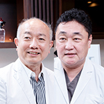 大村伸一郎理事長、三木明徳院長 さくら・はるねクリニック銀座