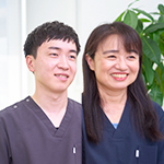 鈴木崇之院長、佐藤紋子さん 日吉ファミリークリニック内科・糖尿病内科