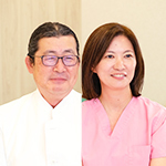 外山勝弘院長、林友紀先生 東京羽田渡辺クリニック
