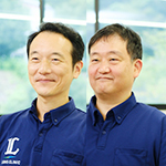 増田裕也院長、梅村悟さん ライオンズ整形外科クリニック
