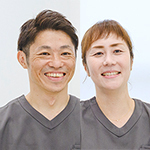 成毛崇院長、成毛友希副院長 Birneなるけクリニック