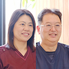 田中亨院長、田中美華副院長 たなか内科・眼科クリニック　