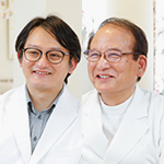 力武義之院長、力武崇之副院長 四谷川添産婦人科