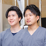 小野馨照院長、森田崇裕先生 春日THREE歯科・矯正歯科