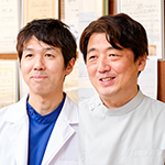加藤増信理事長、串田守院長 加藤歯科医院