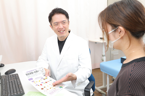 金子建介院長、金子佑香副院長 新宿内視鏡クリニック1