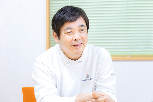 福田幹久理事長、前田晃央院長 ひだまりクリニック2