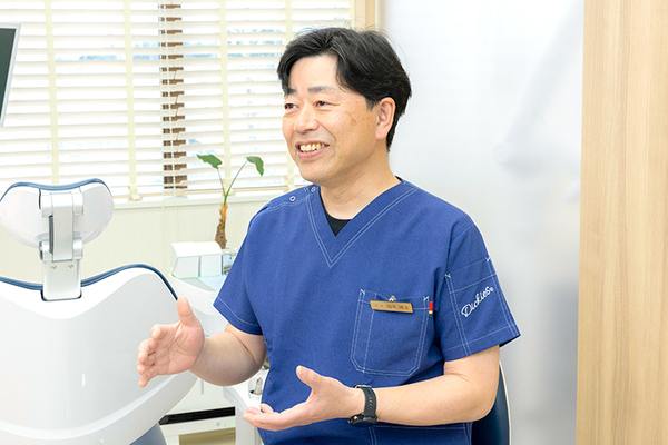 山本博文院長 くにたち大学通り歯科医院2