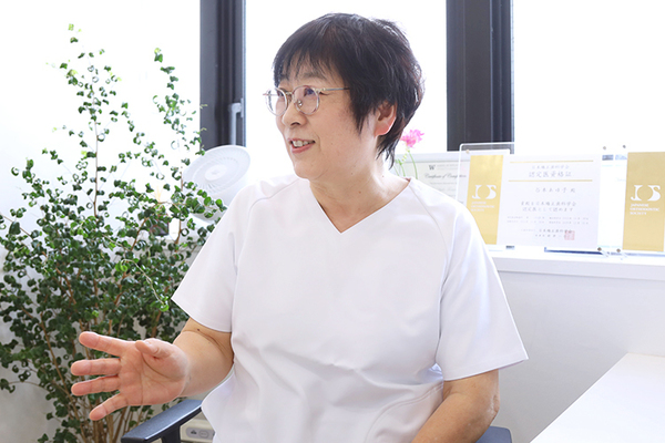 谷本裕子院長 たにもとゆうこ矯正歯科2