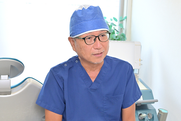 石田康郎院長 南ときわ台歯科2