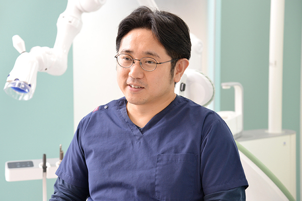 義隆伸之院長 手賀の杜歯科医院2