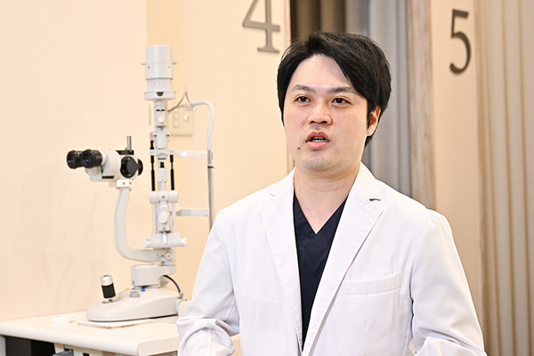 佐倉達朗院長、久木元延行先生 南船橋眼科2