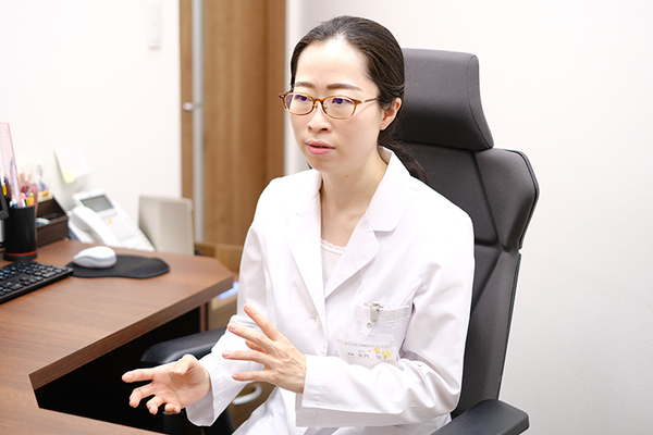 永井斐子院長 かつしか心身総合クリニック2