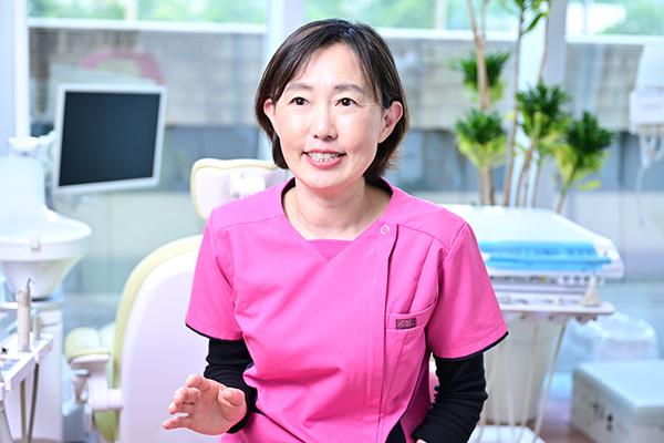 水口泰代院長 二子玉川ライズ ファミリー歯科2
