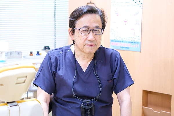 川瀬昌一郎院長 志木駅ビル歯科2