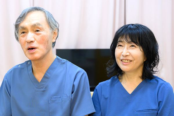 龍岡達子院長、龍岡穂積理事長 龍岡クリニック2