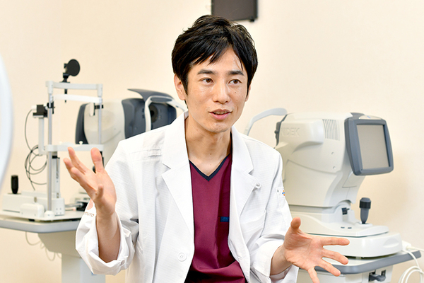今村拓院長 ももの木眼科2