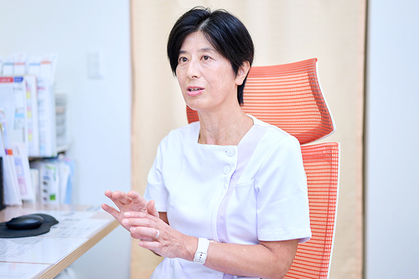 吉野千寿子院長 鷺沼駅前内科クリニック2