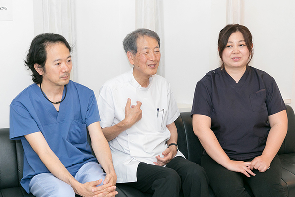 正木秀信院長、正木秀武副院長、正木沙耶歌先生 正木産婦人科2
