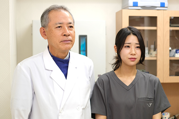 森山明英院長、森山真衣先生 医療法人社団信英会 森山歯科医院2