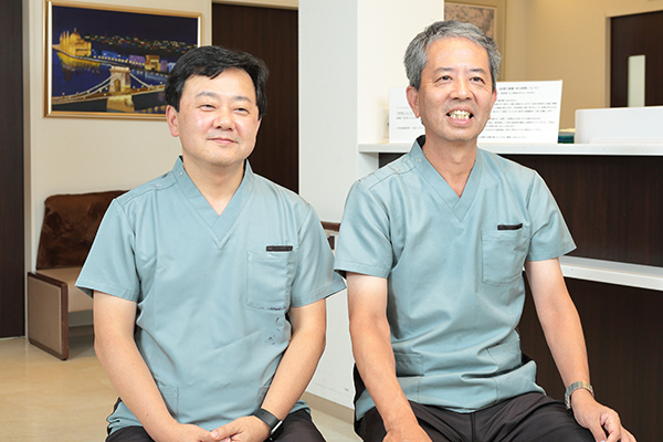 古屋徳郎先生、田嶋政之先生 朝日橋ひだまりクリニック2