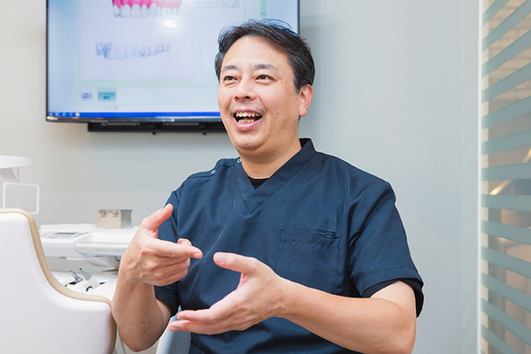 佐川信正院長 綱島さがわ歯科2