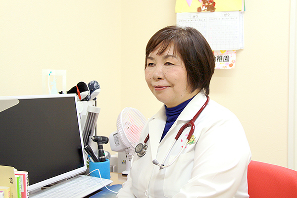 山元公恵院長 かごしまたんぽぽ小児科2